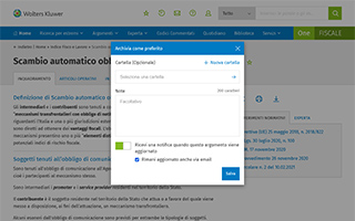 preferiti salva ricerca